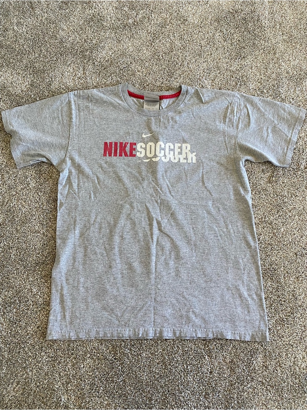Y2K Nike Soccer Graphic Tee